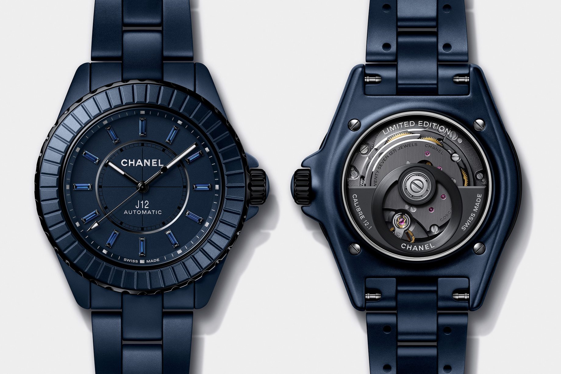 Chanel J12 Bleu Caliber 12.1 38 mm