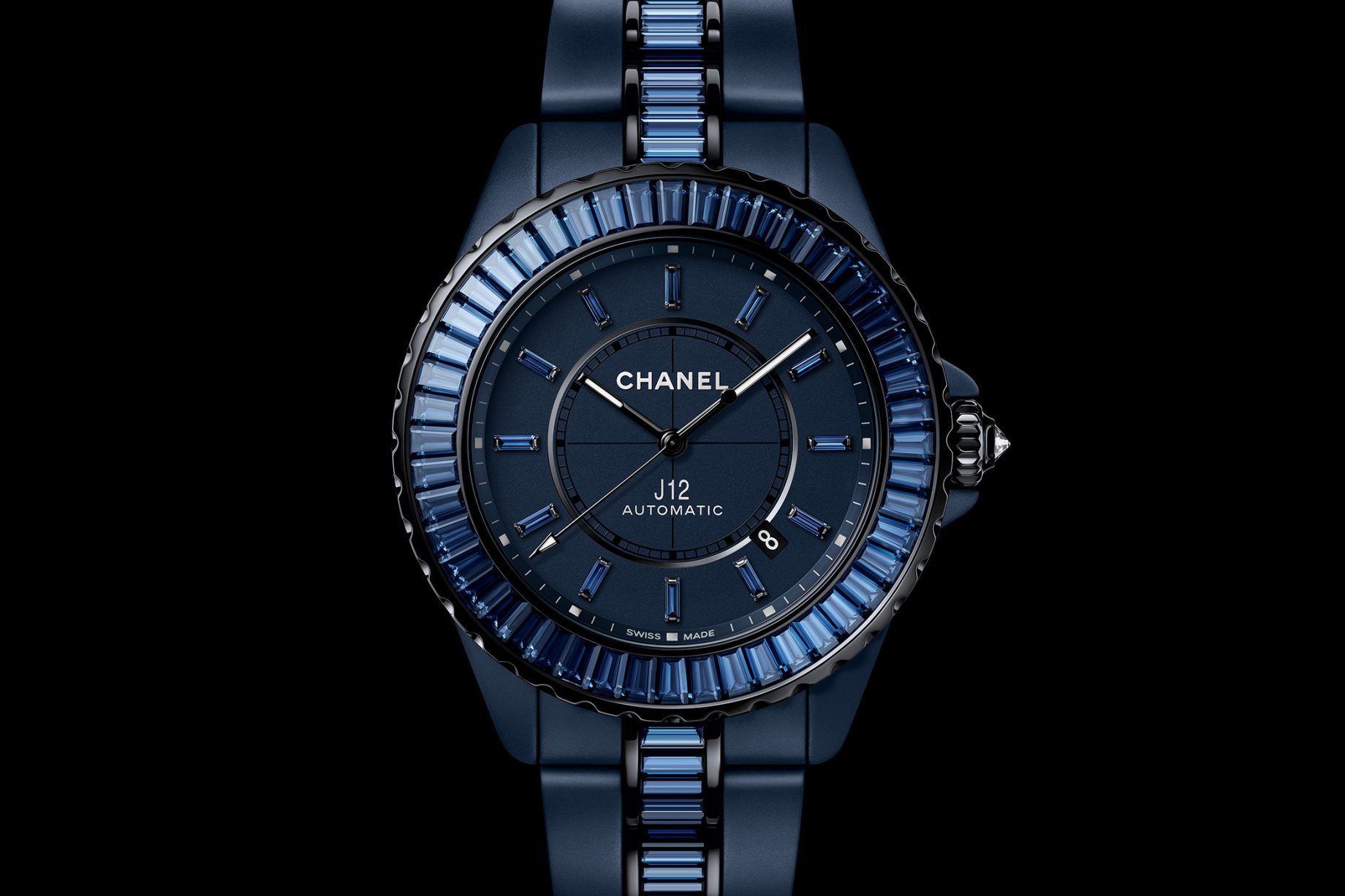 Chanel J12 Bleu 42 mm Sapphires