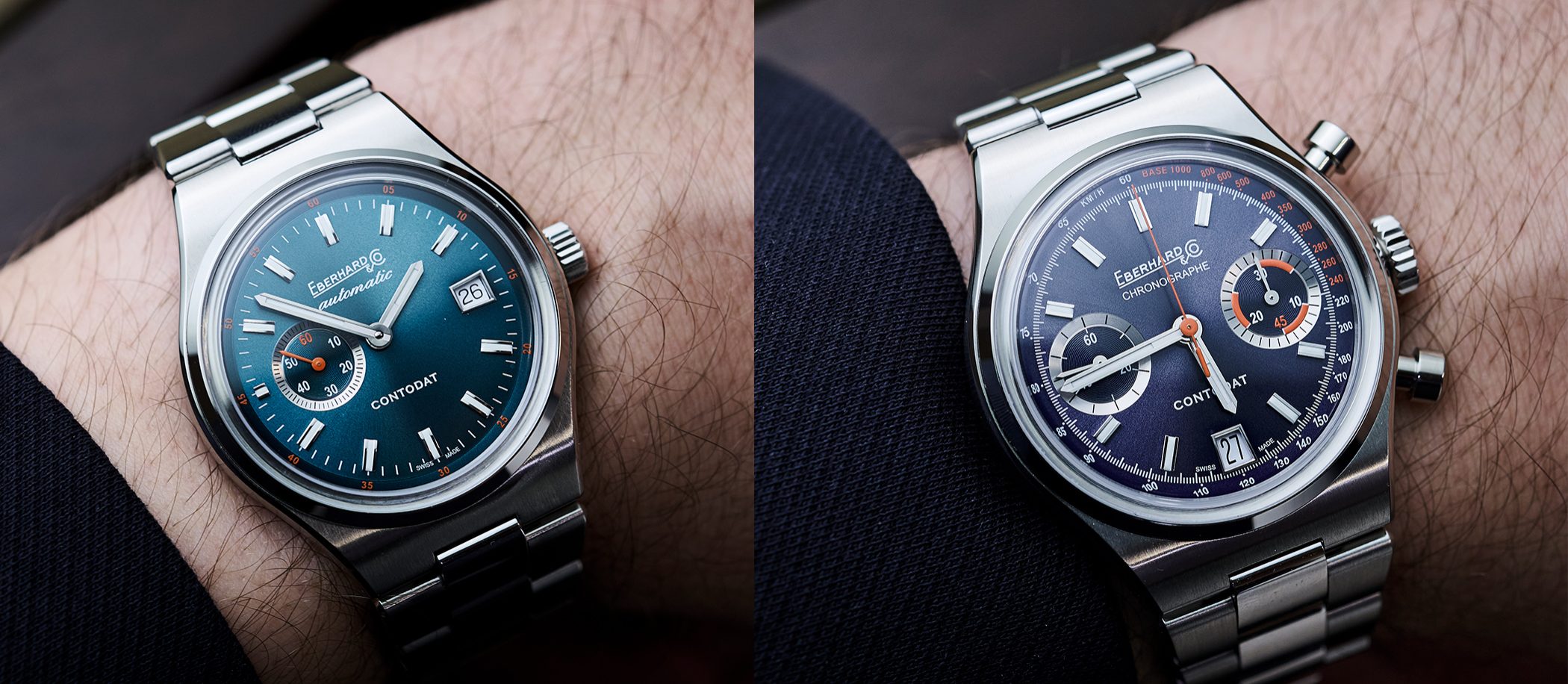 Eberhard Contodat Automatic oraz Chronographe