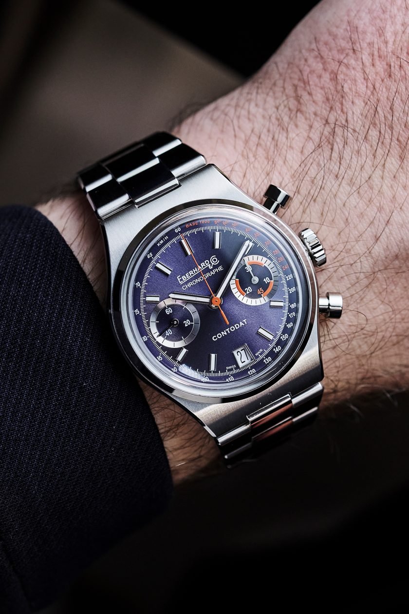 Eberhard Contodat Chronographe na nadgarstku