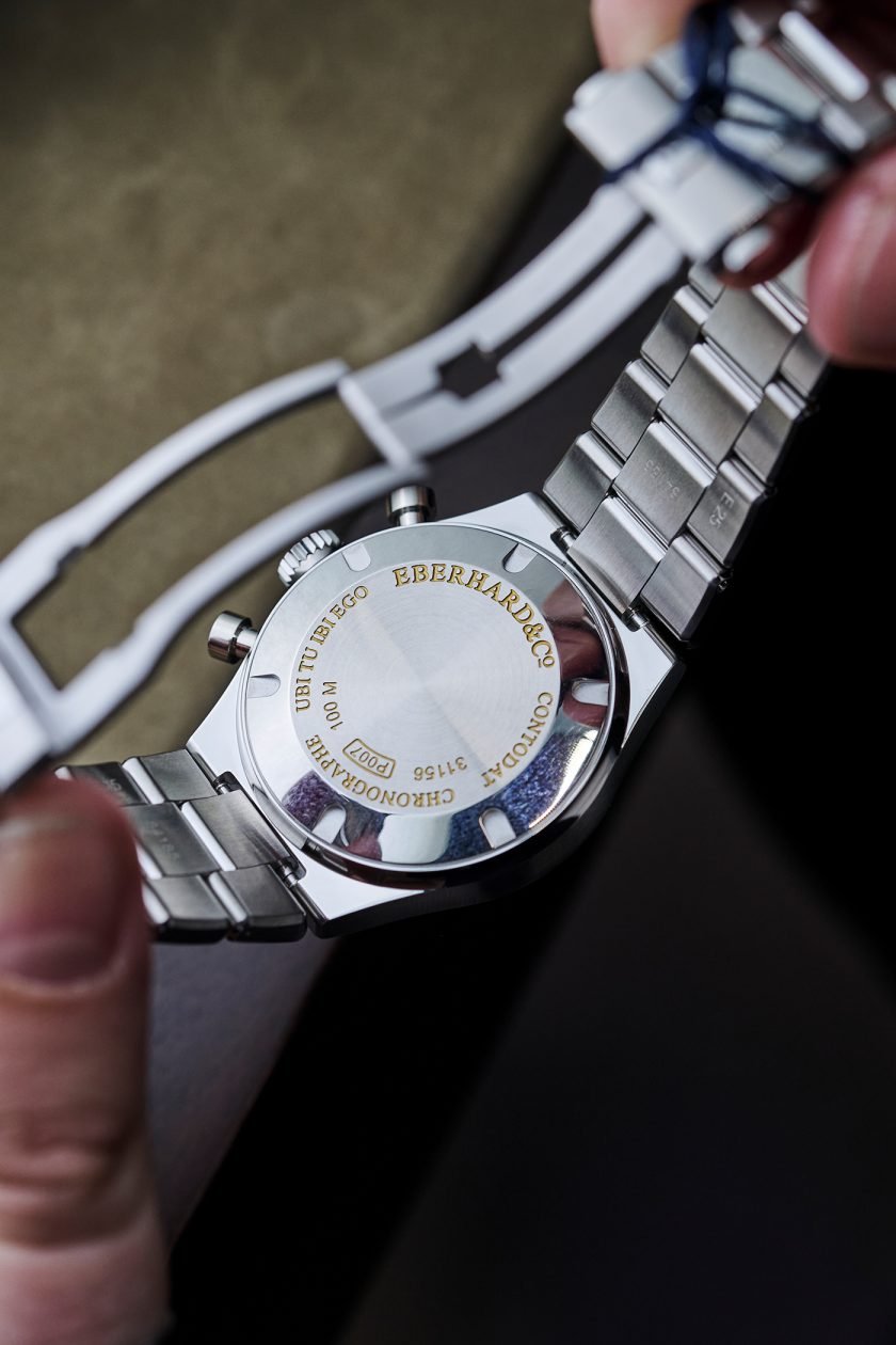 Eberhard Contodat Chronographe - dekiel zegarka
