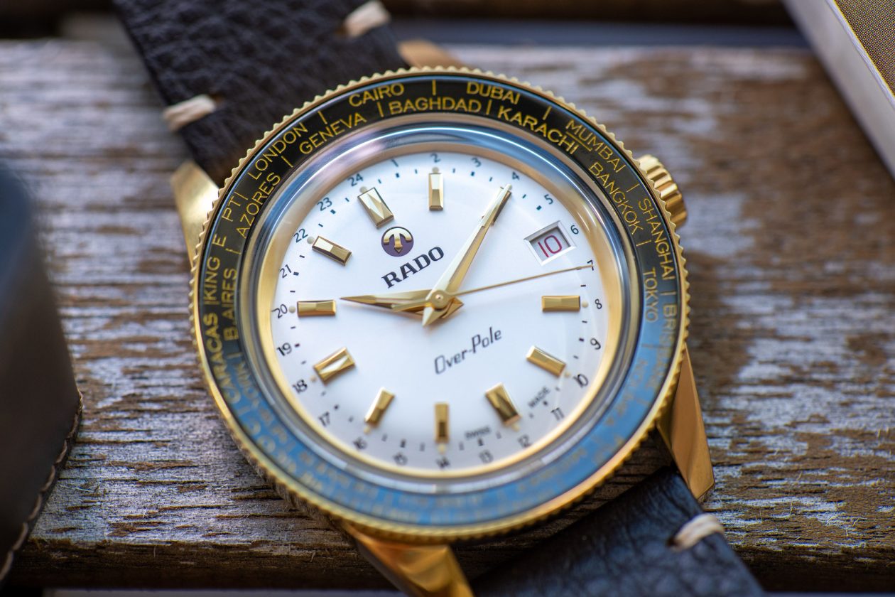 Rado Captain Cook Over-Pole wypukła tarcza
