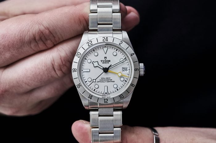 Tudor Black Bay Pro "Polar" z białą tarczą