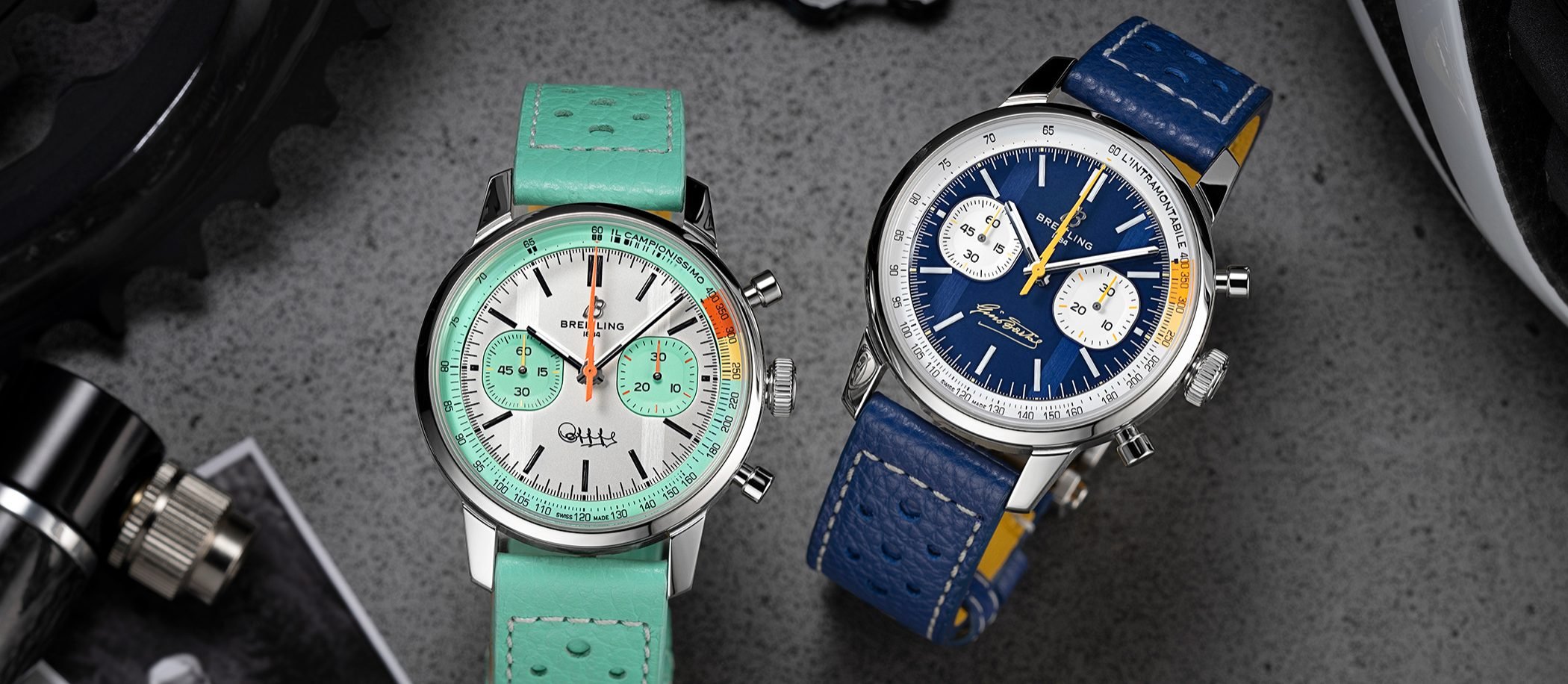 Breitling Top Time B01 Fausto Coppi i Top Time B01 Gino Bartali