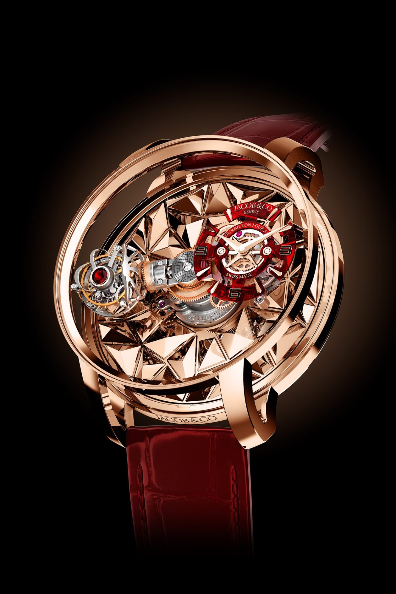 Astronomia Revolution Four-Axis Tourbillon w różowym złocie