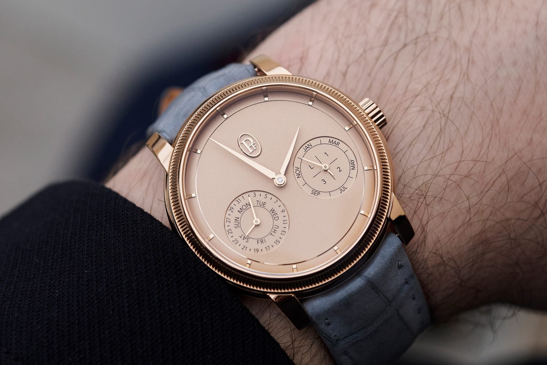 Parmigiani Fleurirer Toric Quantieme Perpetuel na nadgarstku