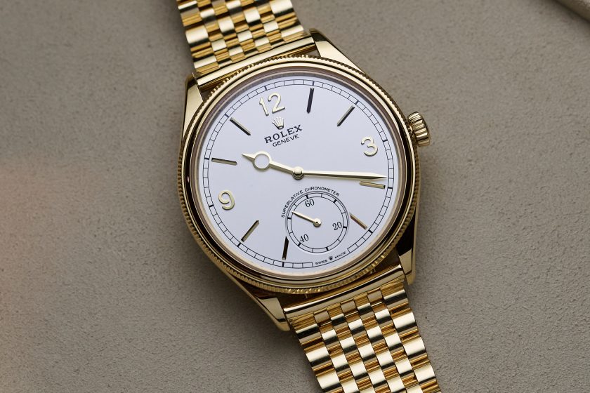 Perpetual 1908 w zółtym złocie