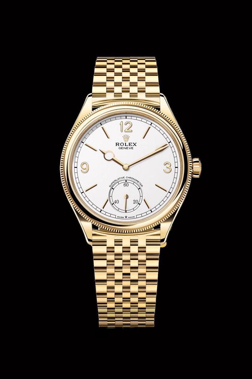 Rolex Perpetual 1908 z białą tarczą