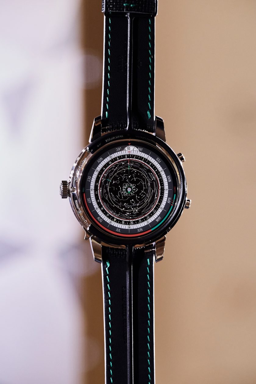 Vacheron Constantin Les Cabinotiers Solaria Ultra Grand Complication od strony dekla