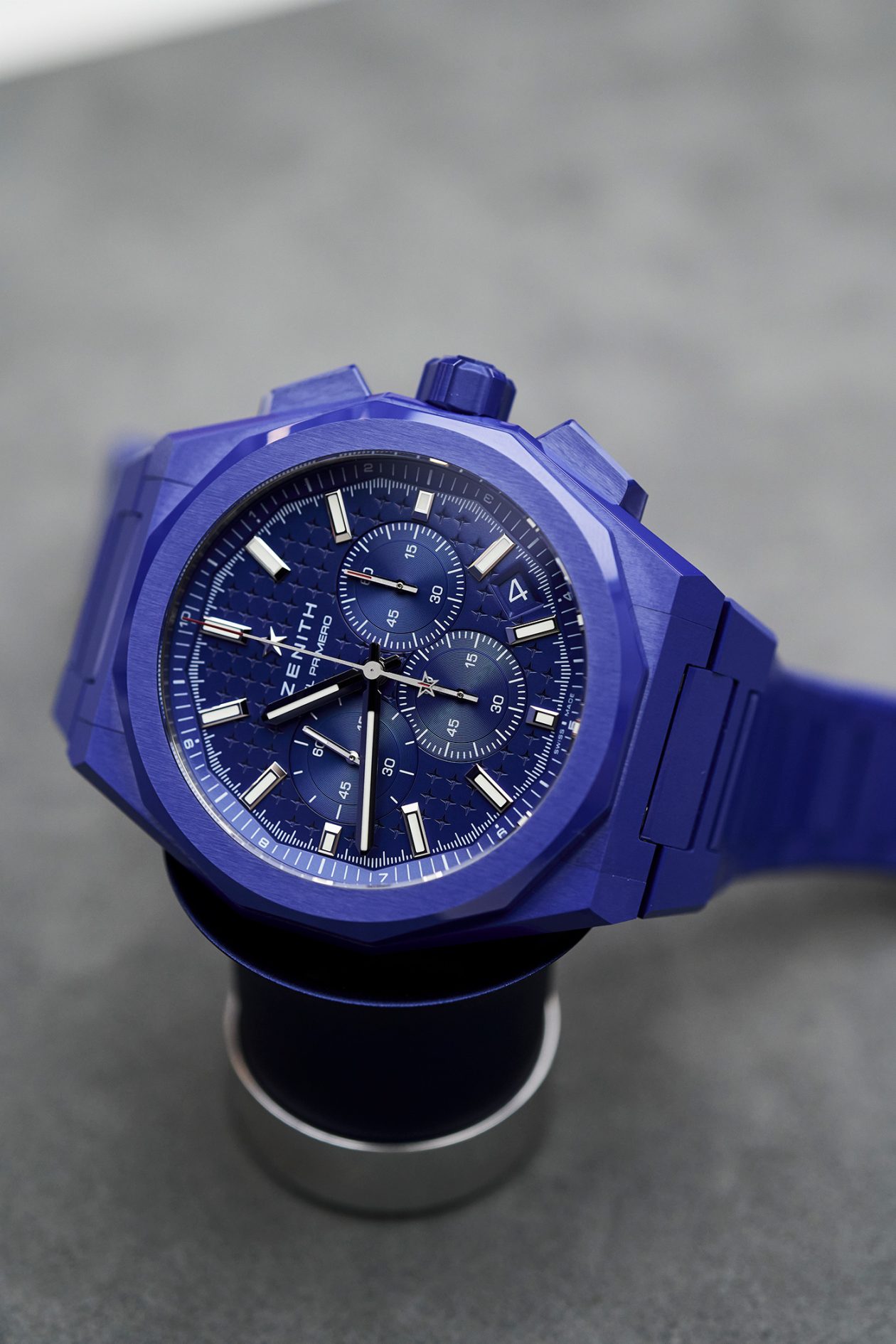 Zenith Blue Ceramic Defy Skyline Chronograph 160th Anniversary Edition
