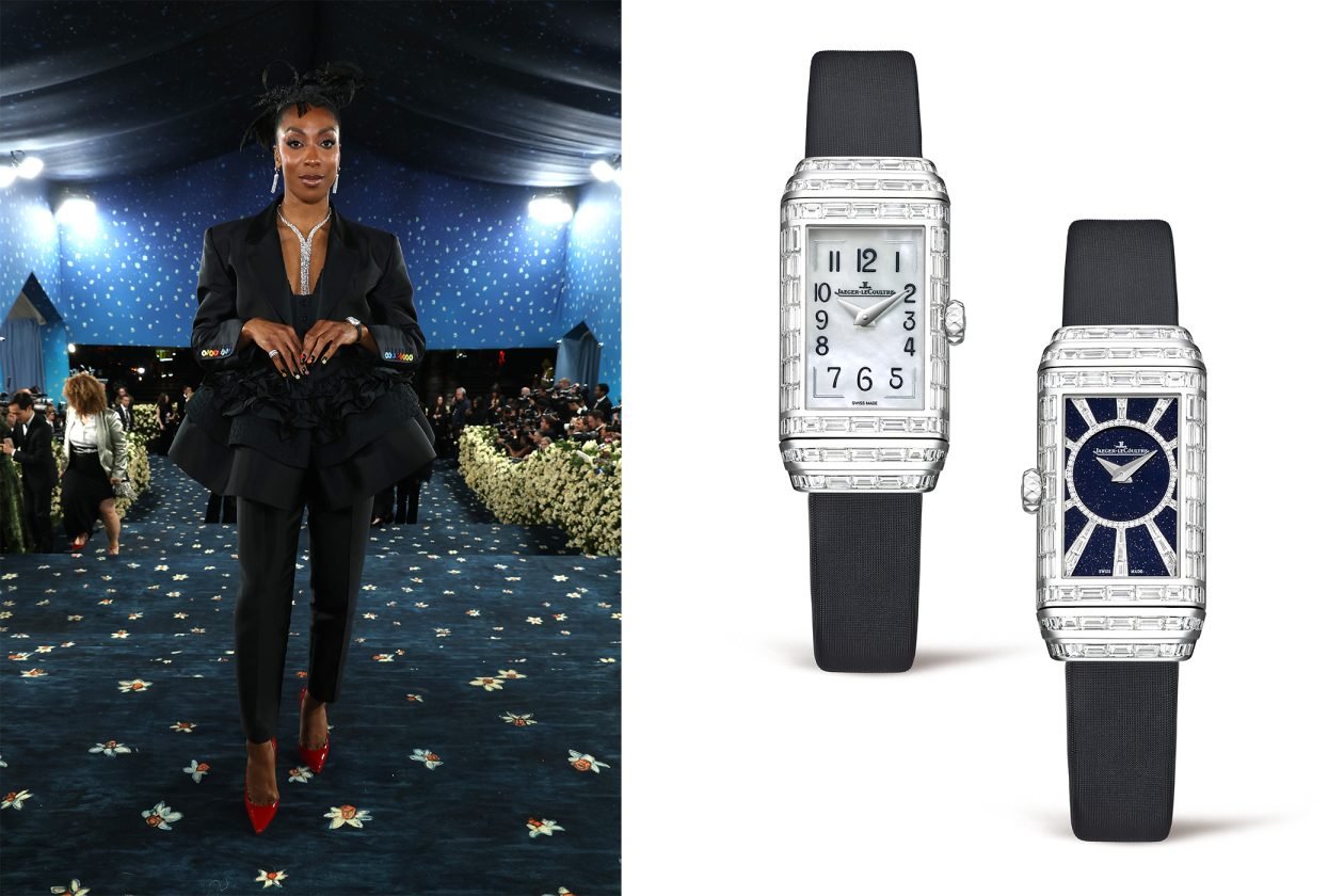 Ego Nwodim i Jaeger-LeCoultre Reverso One Duetto High Jewellery / foto: Getty Images
