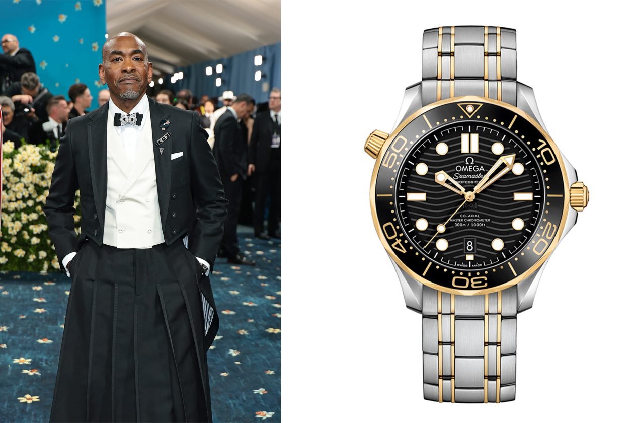 Paul Tazewell i 42 mm Omega Seamaster Diver 300M / foto: Getty Images