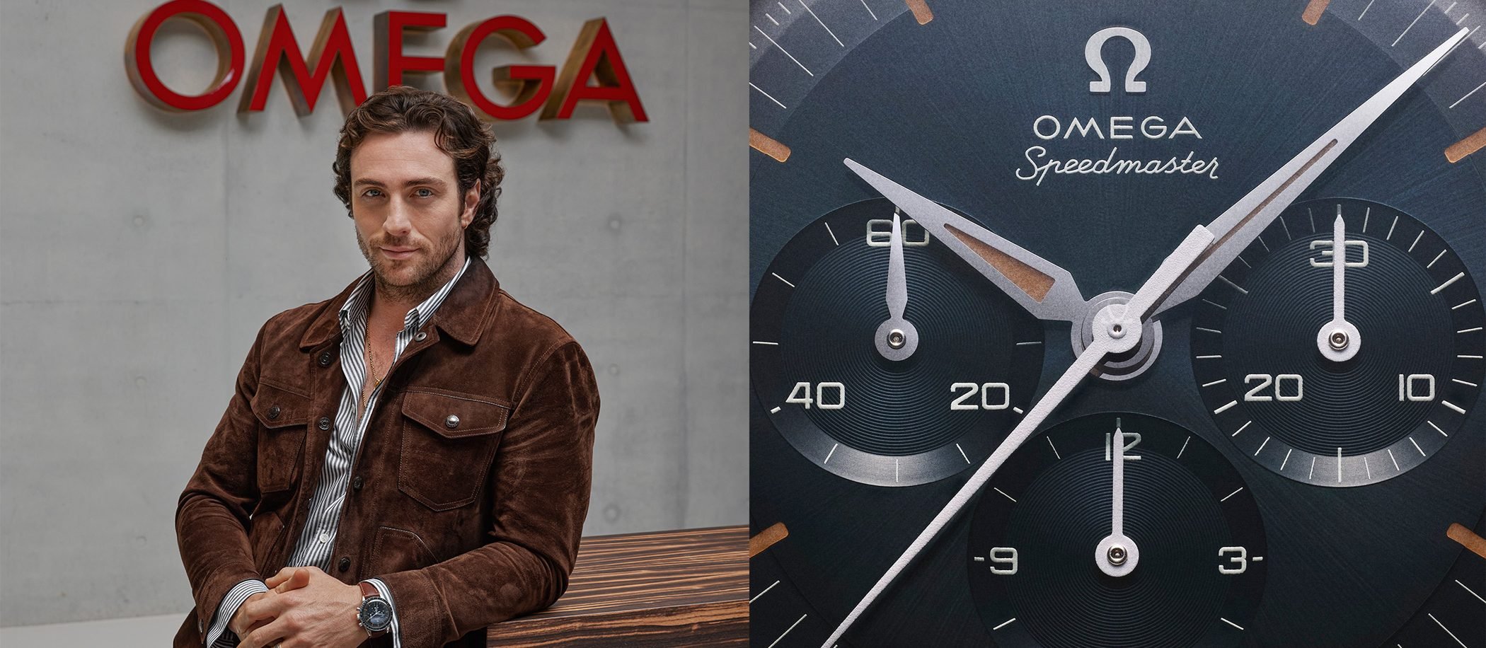 Aaron Taylor-Johnson i Omega