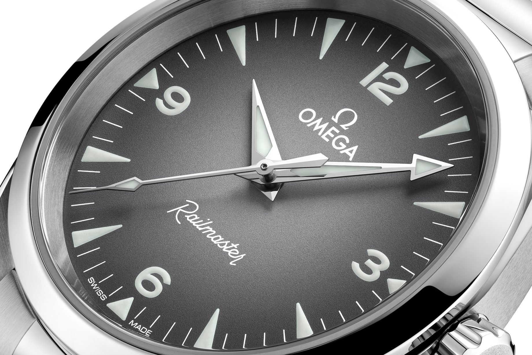 Omega Railmaster - gradientowa tarcza