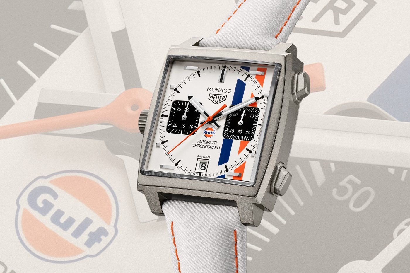 TAG Heuer Monaco Chronograph x Gulf