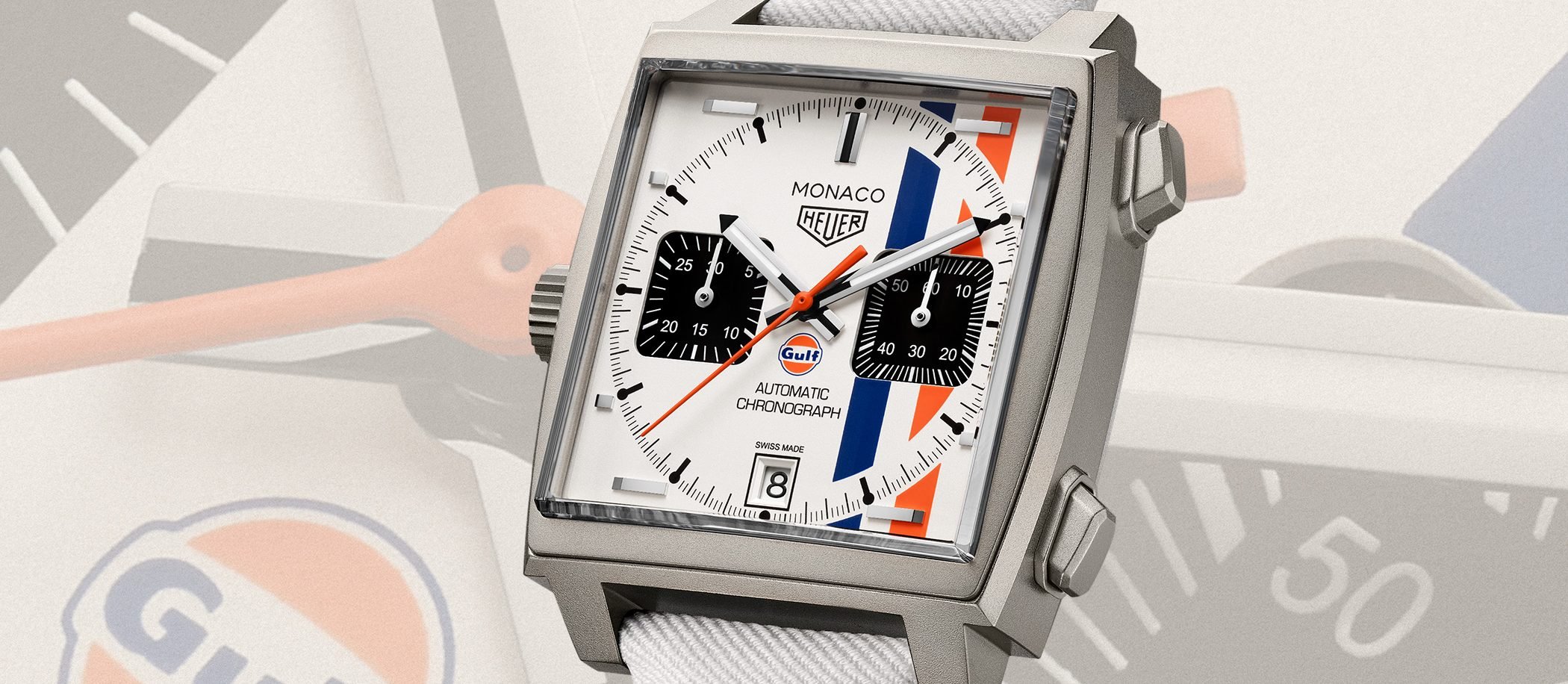 TAG Heuer Monaco Chronograph x Gulf