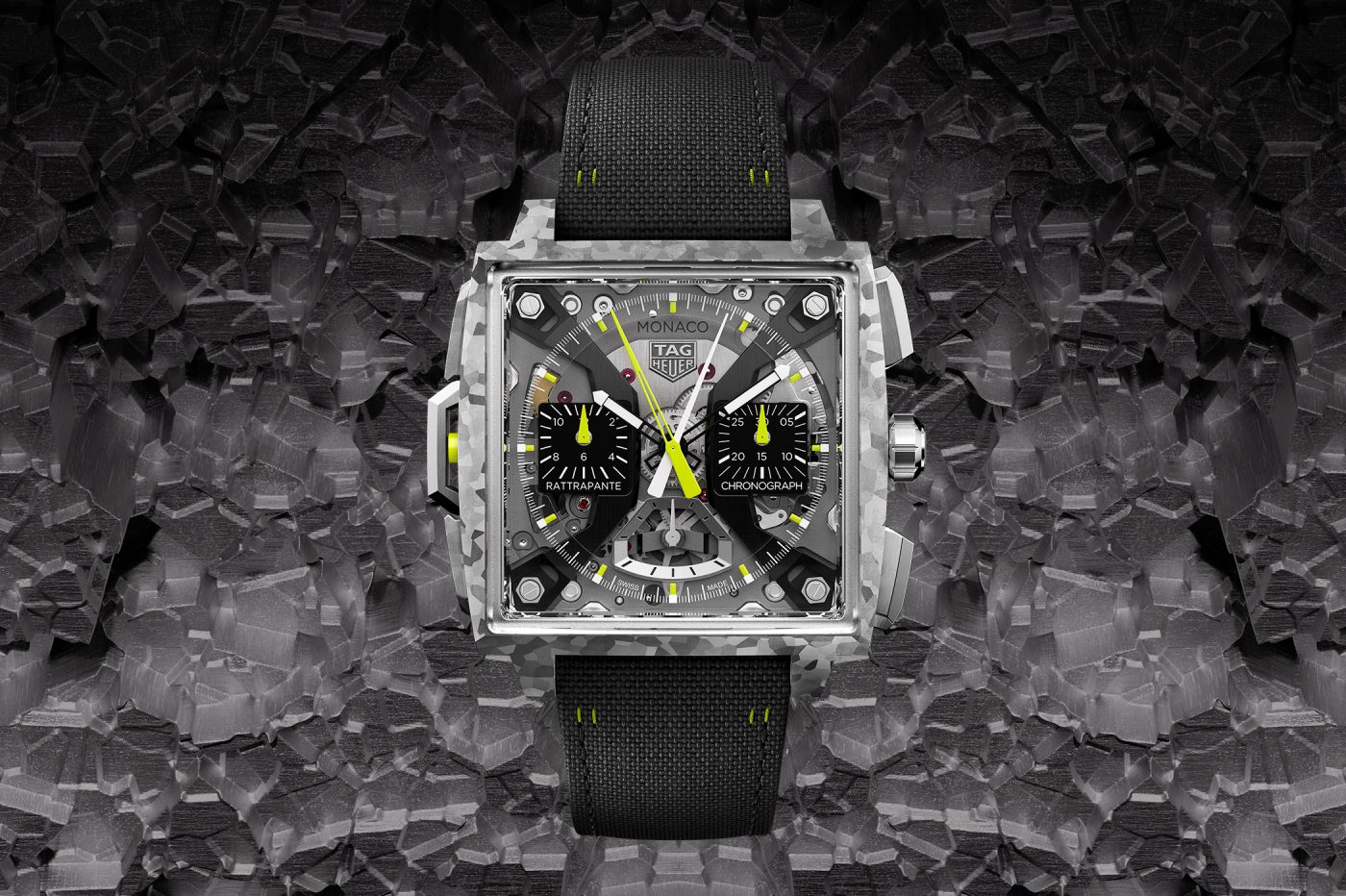 TAG Heuer Monaco Split-Seconds Chronograph – z kopertą z nowej odmiany tytanu