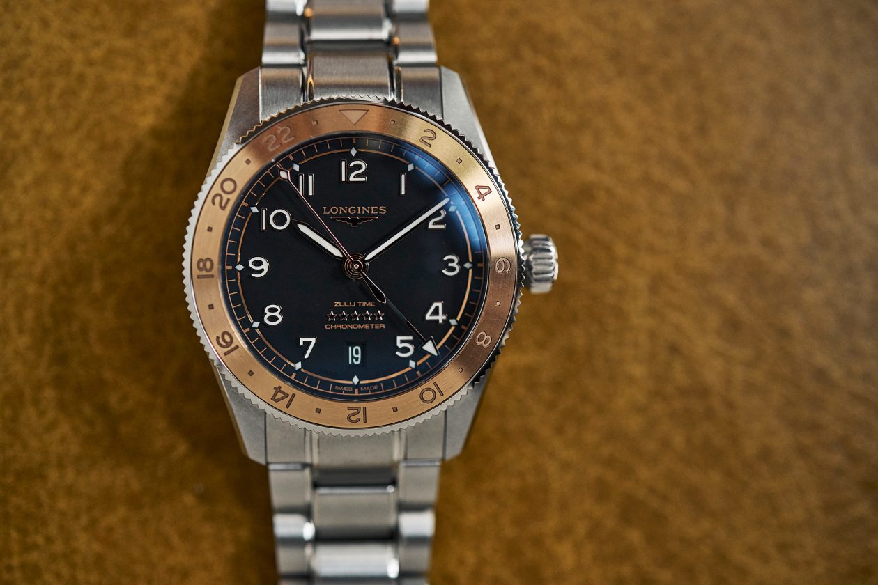 Spirit Zulu Time 1925 z bezelem z różowego złota
