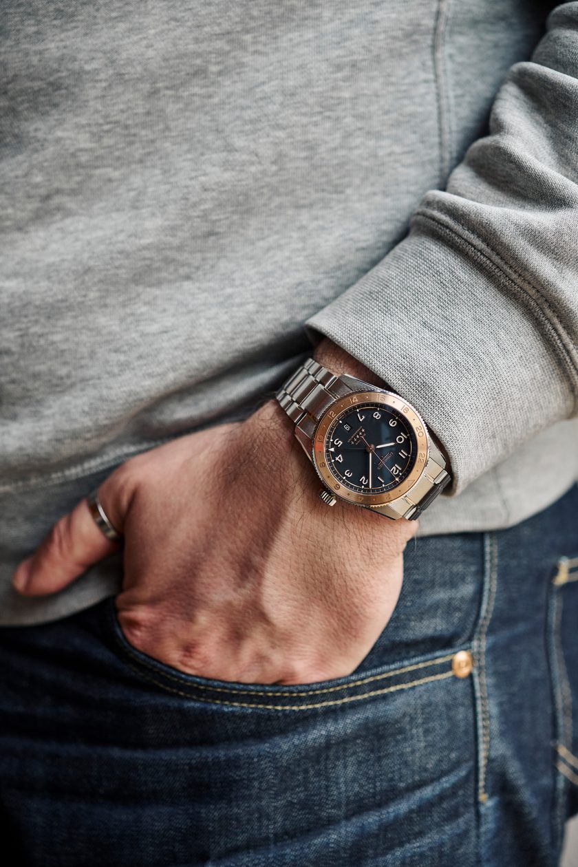 Longines Spirit Zulu Time 1925 na nadgarstku