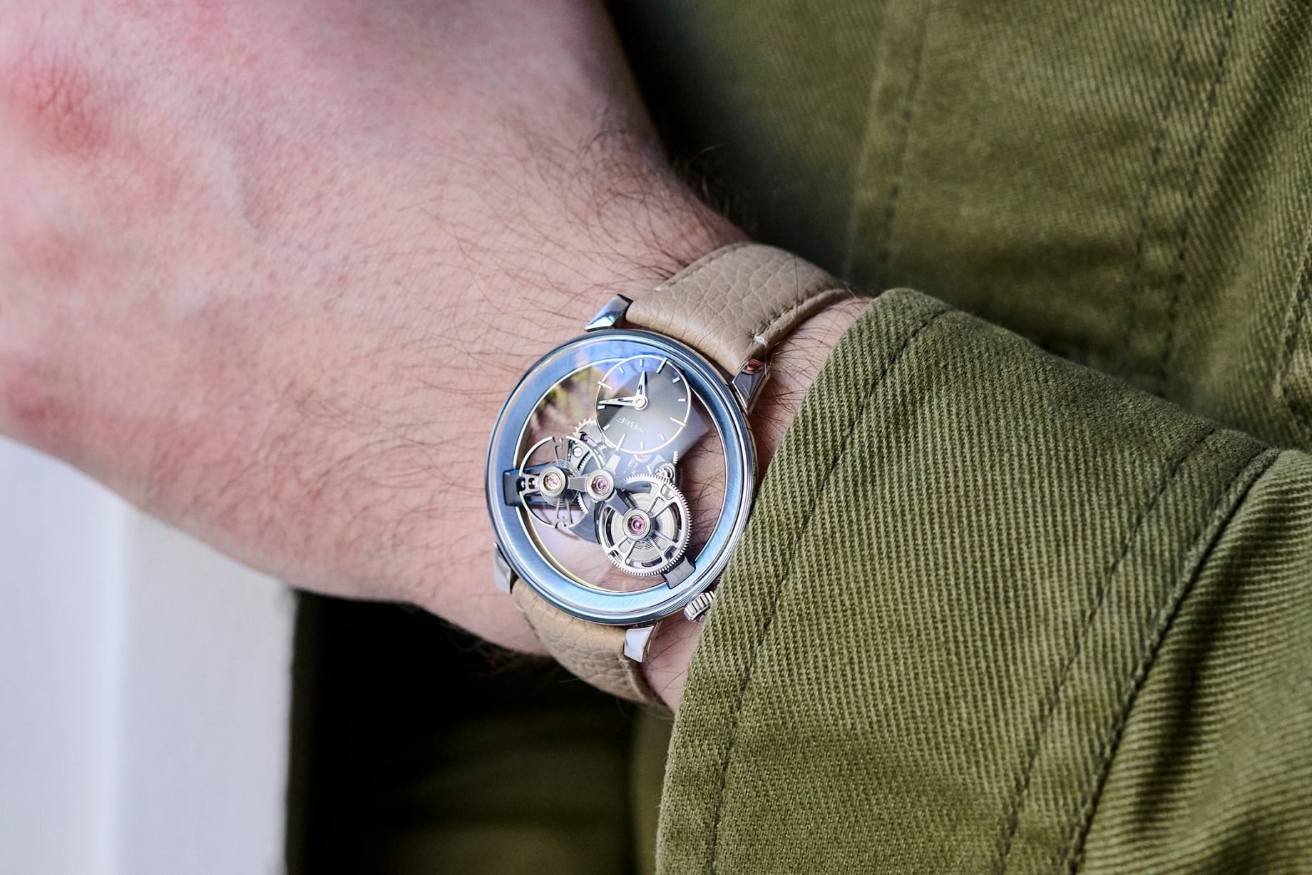 MB&F Special Project One na nadgarstku