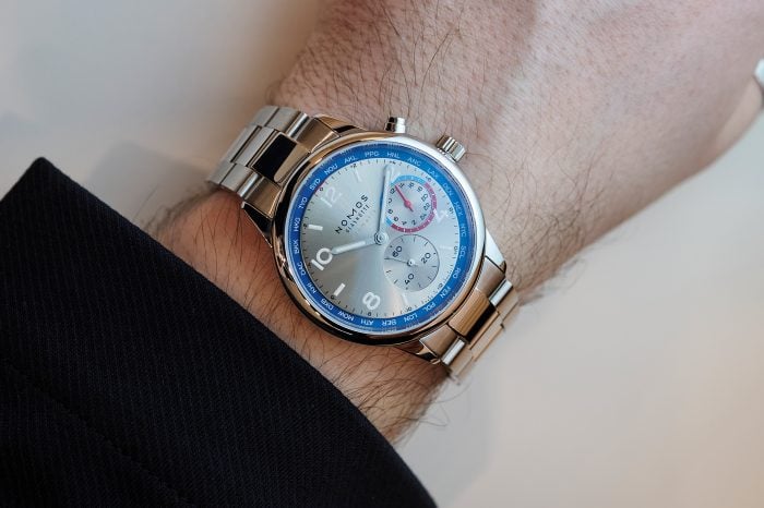 Nomos Glashütte Club Sport neomatik Worldtimer