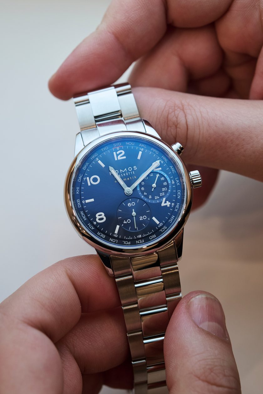 Nomos Glashütte Club Sport neomatik Worldtimer
