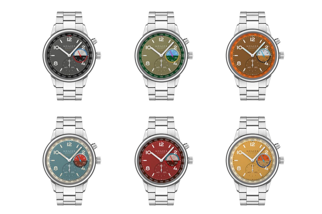 Nomos Glashütte Club Sport neomatik Worldtimer - edycje limitowane