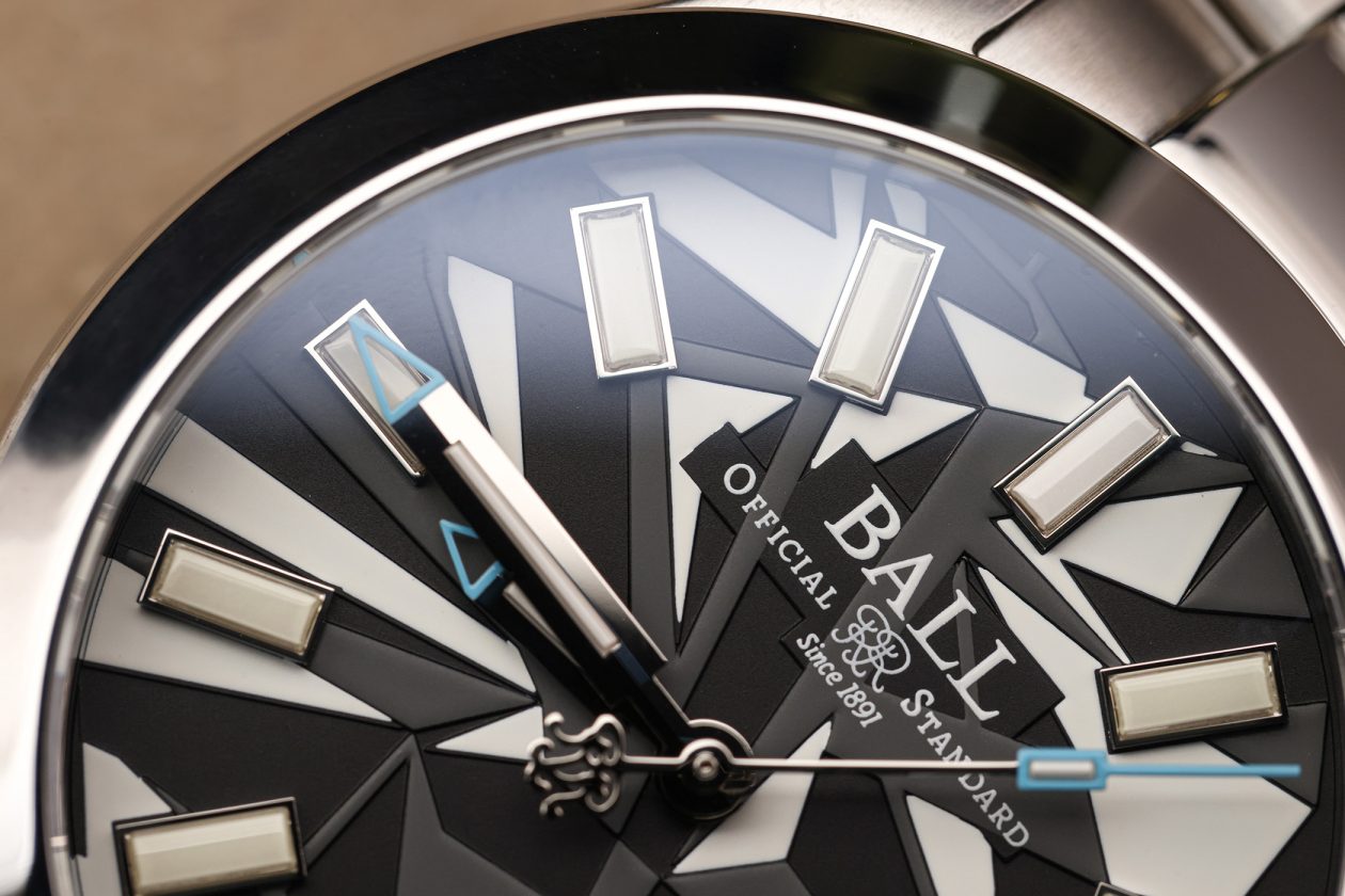 Ball x Oracle Time Engineer II Dazzle - detale tarczy