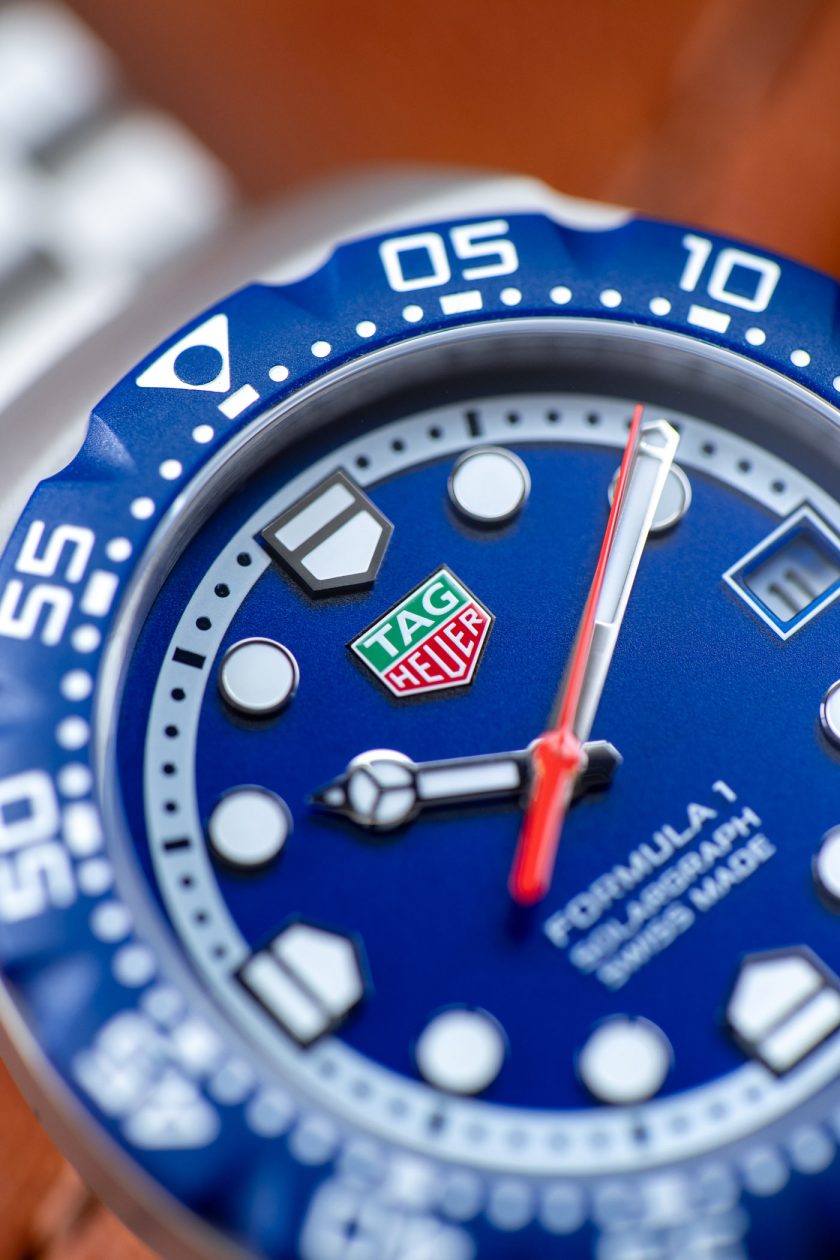 TAG Heuer Formula 1 Solargraph - tarcza