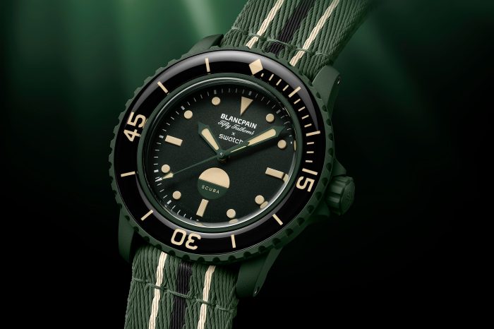 Swatch x Blancpain Scuba Fifty Fathoms „Green Abyss”
