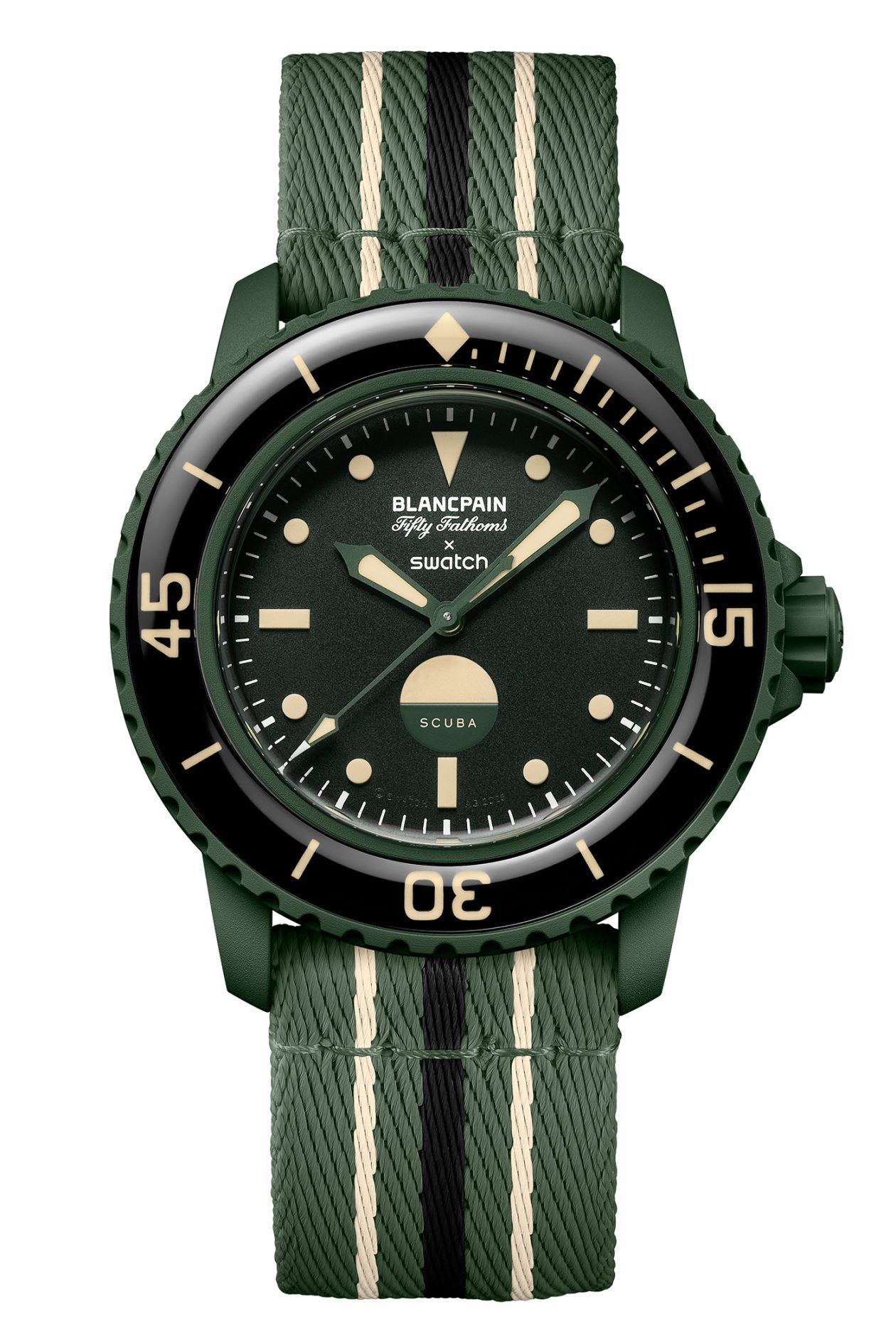 Swatch x Blancpain Scuba Fifty Fathoms „Green Abyss”