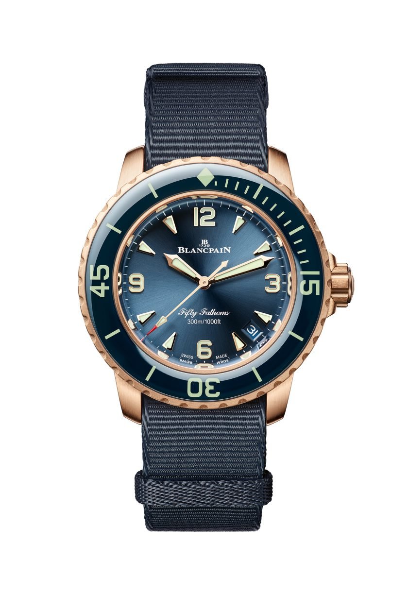 Blancpain Fifty Fathoms Automatique 38 w różowym złocie