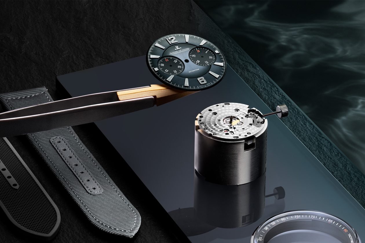 nowa, szara tarcza modelu Polaris Chronograph