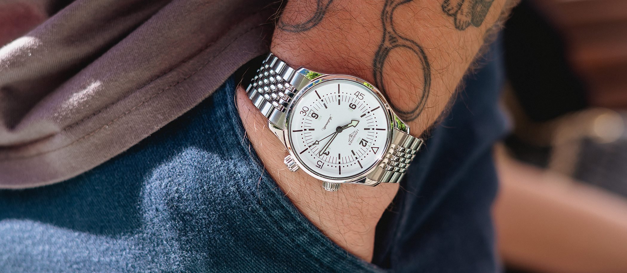Legend Diver 39 na nadgarstku