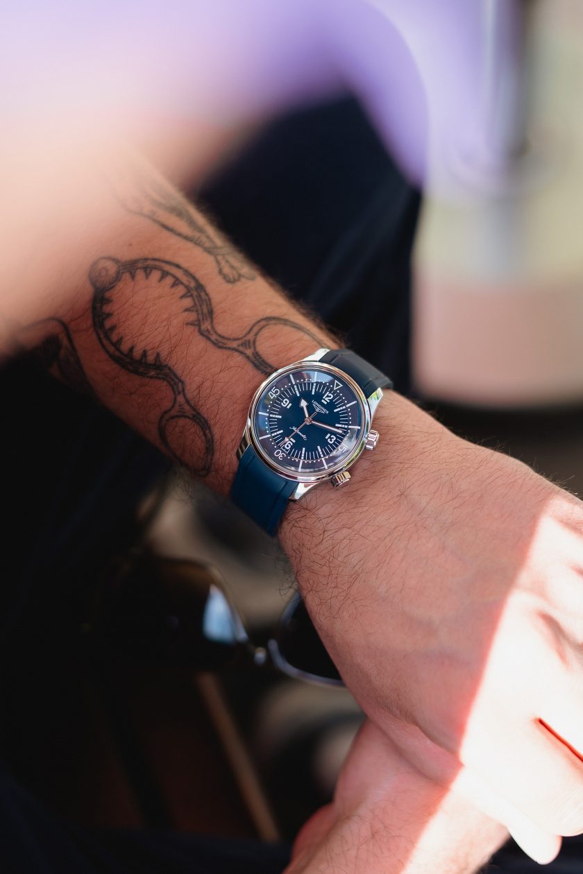 Legend Diver 39 na nowym, gumowym pasku