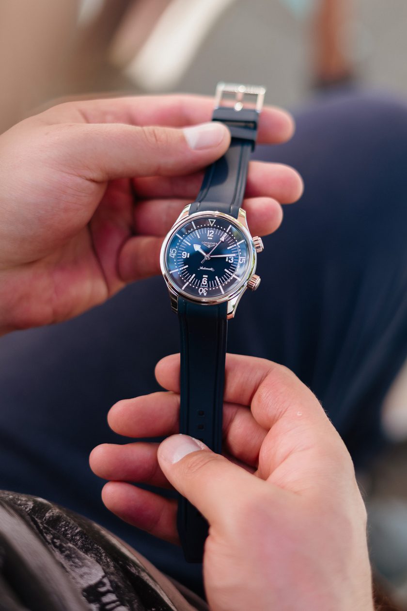 Legend Diver 39 na nowym, gumowym pasku