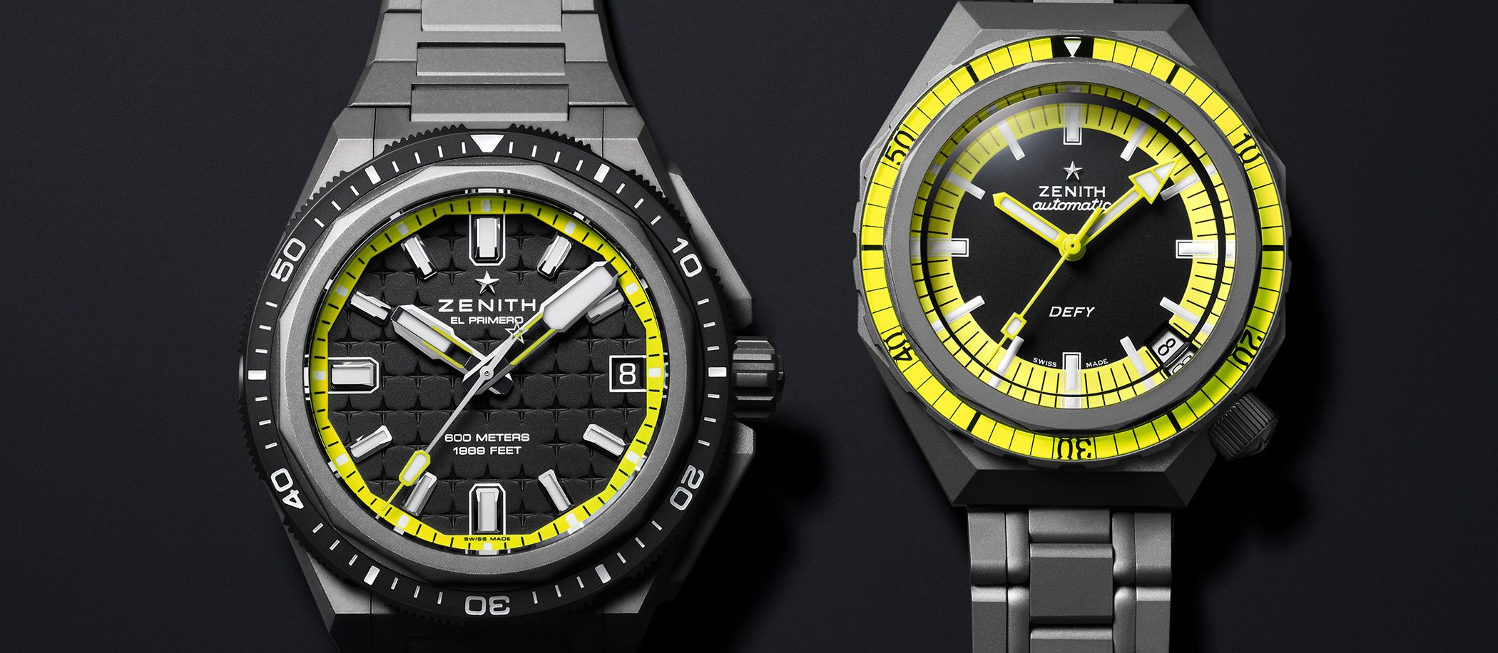 Zenith Defy Extreme Diver i Defy Revival Diver Shadow