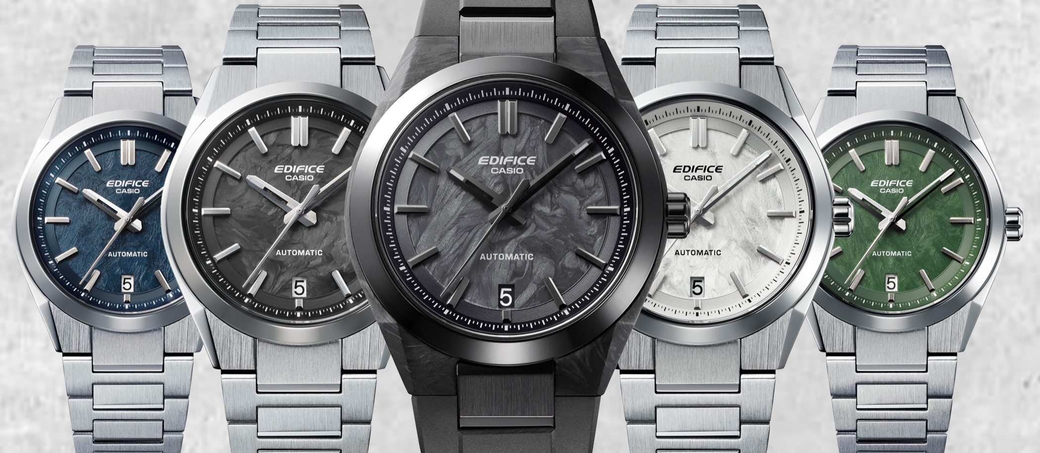 Pierwsze mechaniczne zegarki Casio - Edifice EFK-100