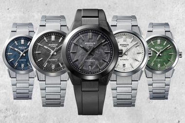 Pierwsze mechaniczne zegarki Casio - Edifice EFK-100