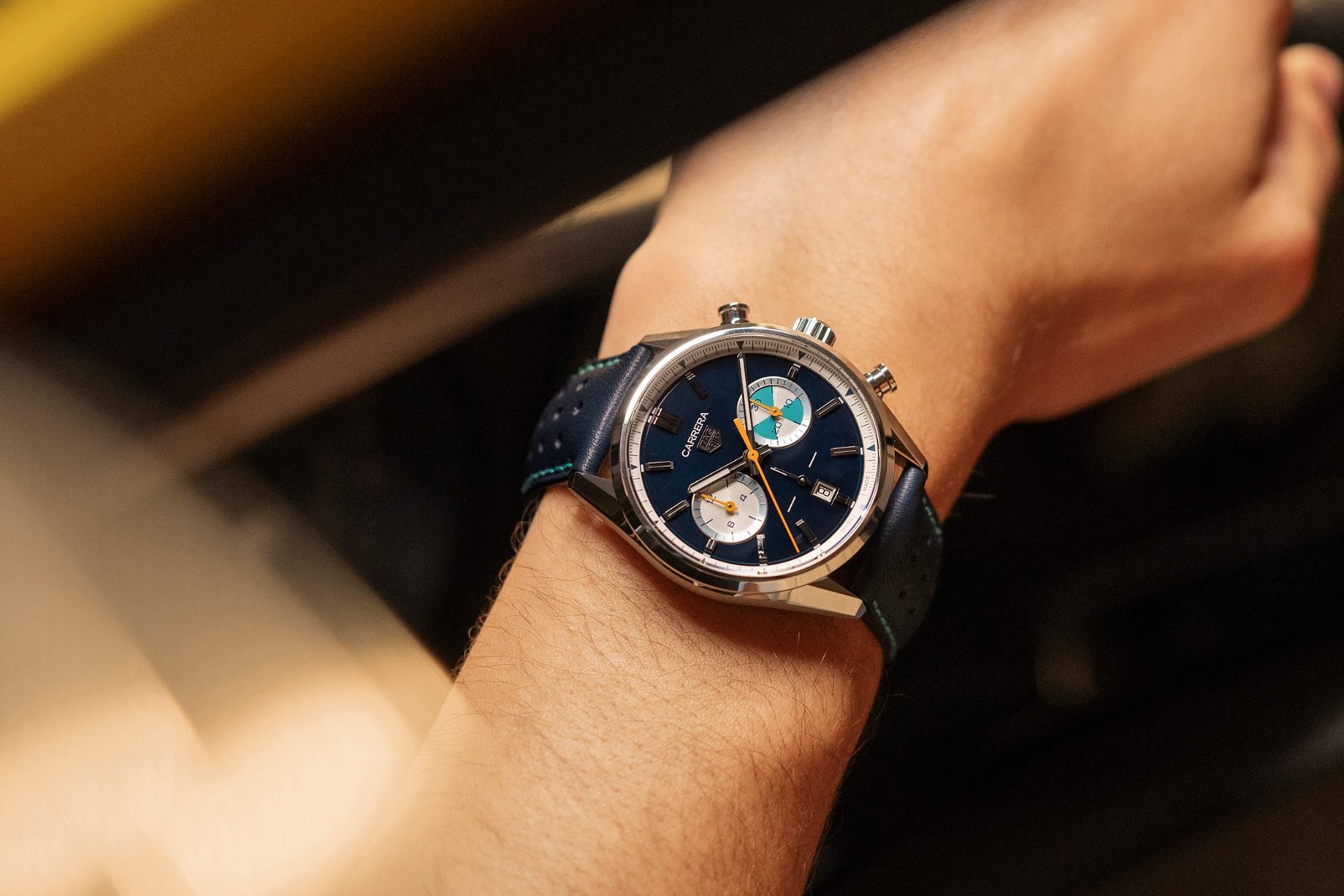 TAG Heuer Carrera Chronograph LE - na nadgarstku