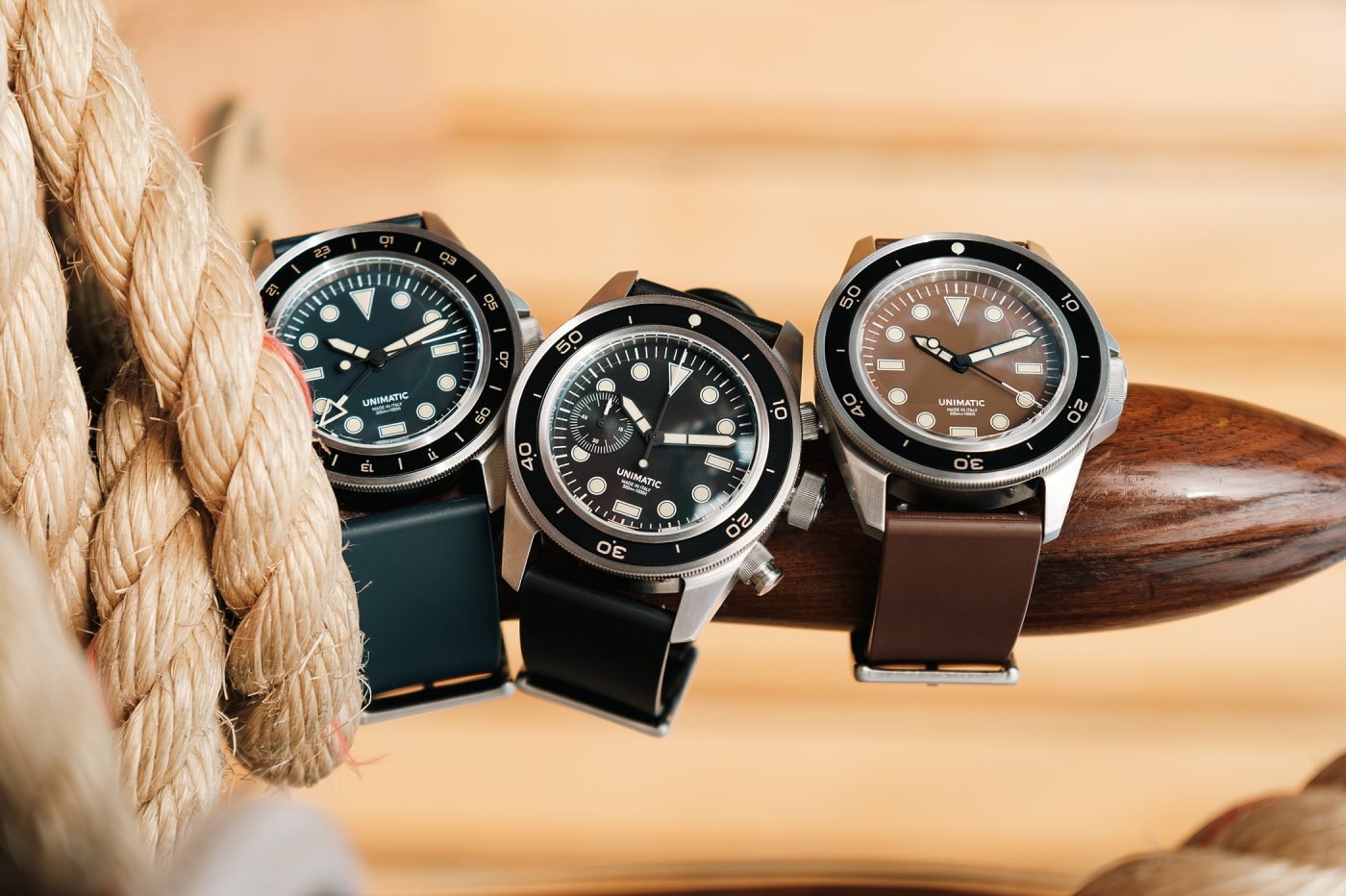 Unimatic Diving Heritage Collection – nurkowe zegarki w stylu klasycznym