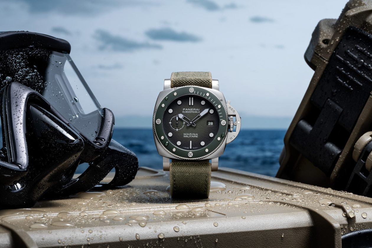 Officine Panerai Submersible Marina Militare PAM01697