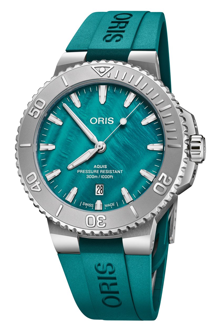 Oris Aquis Date New York Harbor Limited Edition II - tarcza