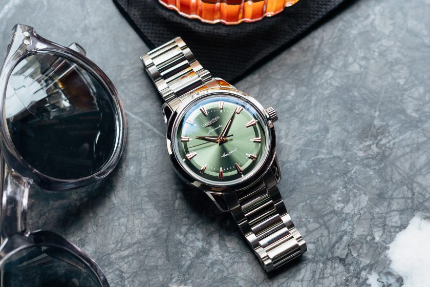 Longines Conquest Heritage w zieleni