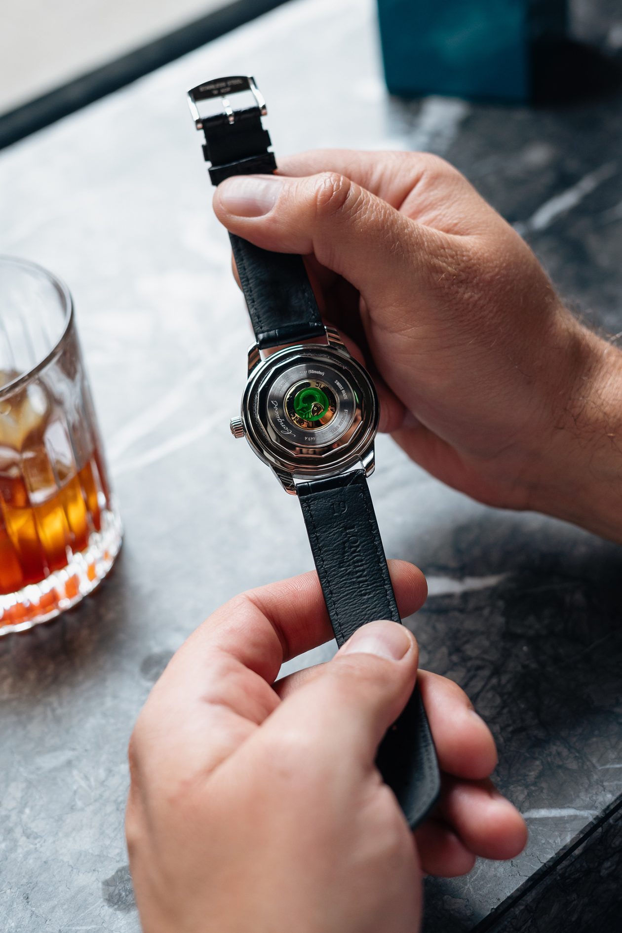 emaliowany dekiel koperty