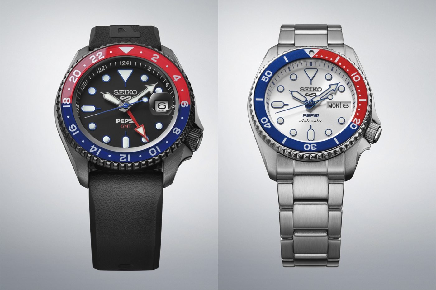 Seiko 5 Sports x Pepsi