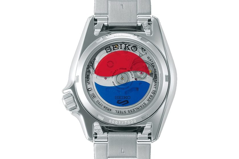 Seiko 5 Sports x Pepsi SRPL99