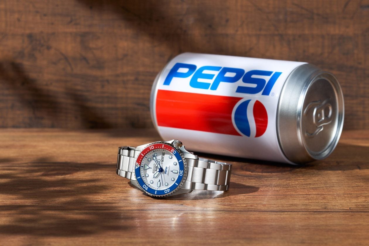 Seiko 5 Sports x Pepsi SRPL99