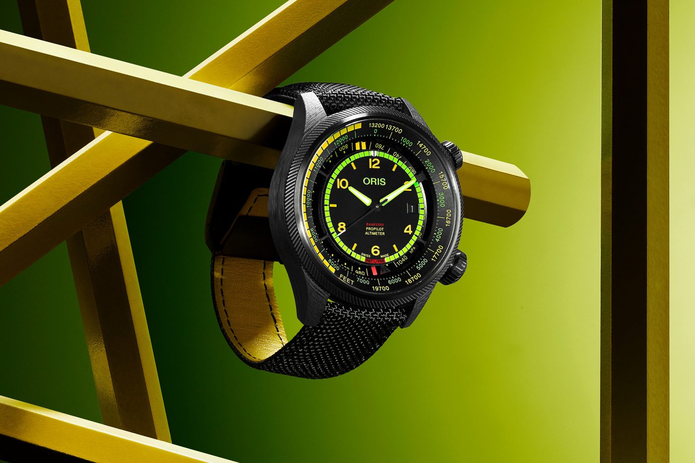 Oris x Bamford ProPilot Altimeter “Mission Control”
