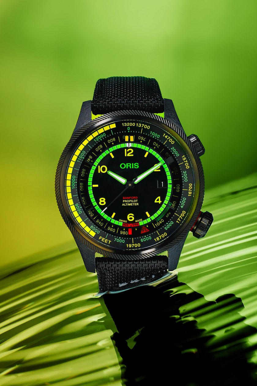 Oris x Bamford ProPilot Altimeter “Mission Control”